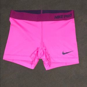 Nike pro shorts